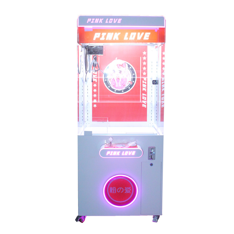Luxury Fully Transparent  Clip Doll Machine Net Red Boutique Machine Coin-operated Claw Crane  Video Game City Game Machine