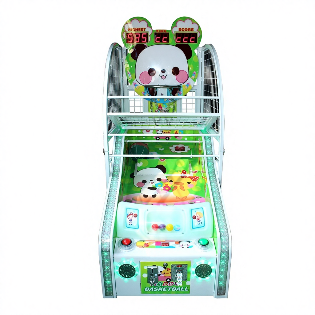 Children's Basketball Shooting Machine Single Player Guangzhou Manufacturer Direct Supply Electronic Coin-Operated Indoor Game