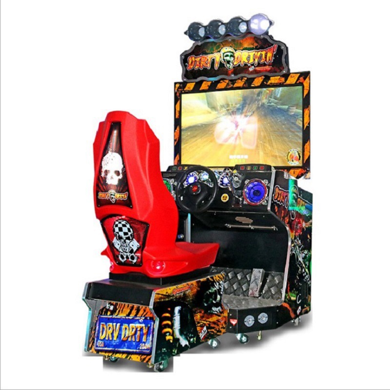 Barbaric Magic Drive Racing Arcade Game Machine Coin-Operated 1-Year Warranty Simulation Car Racing Car Machine