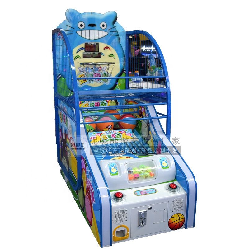 New Style Blue Basketball Machines Arcade Game Machine Basketball Machine for Kids