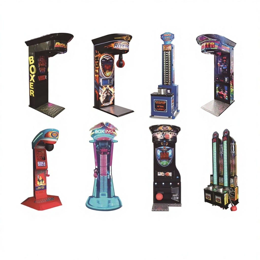 Coin-operated Commercial Boxing Game Machine Dragon Fist Cola Gift Force Measurement Tempered Glass Single Player