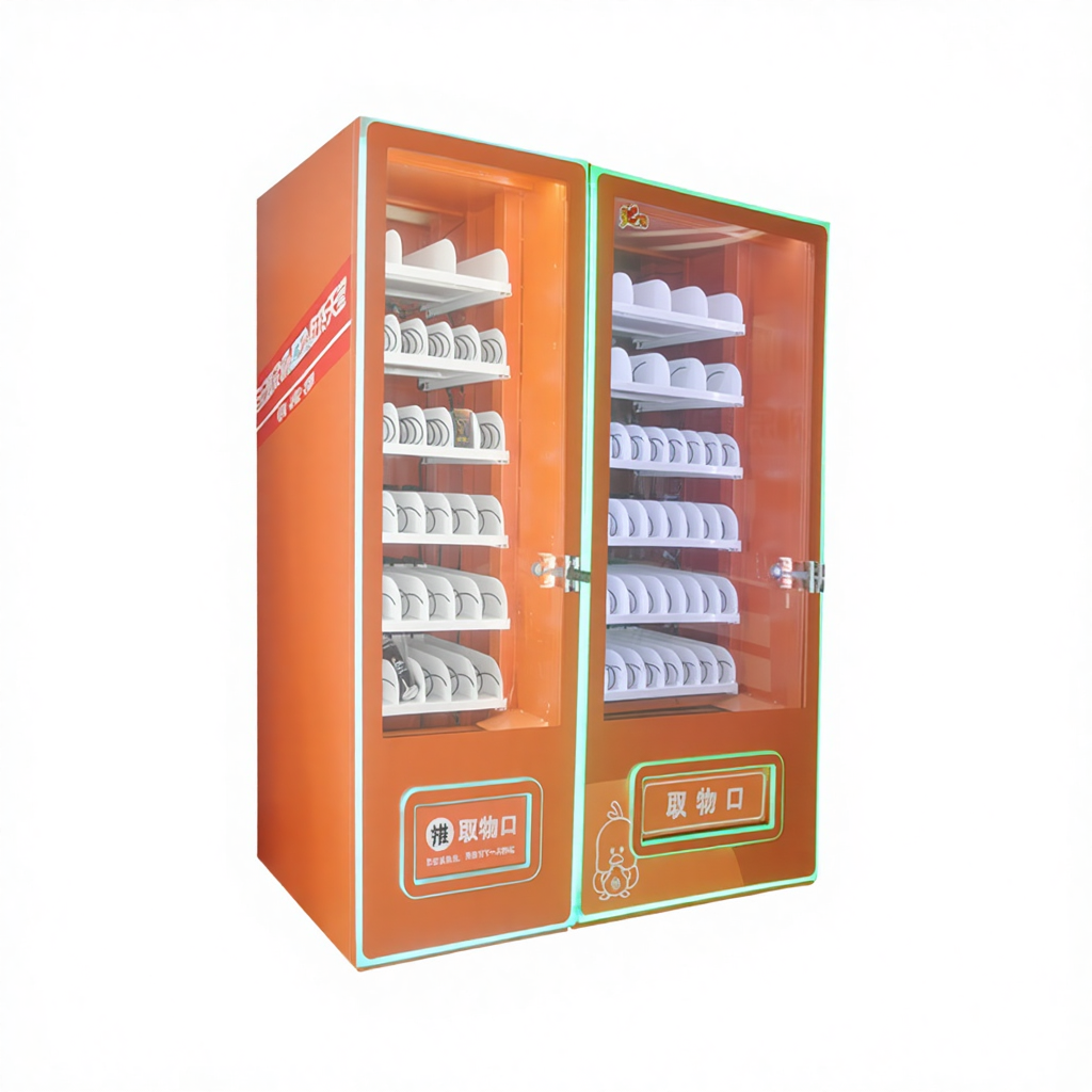 Coin-Operated Unmanned Vending Machine Facial Recognition Scan Code Purchase Beverage Gift Machine Normal Temperature Cooling