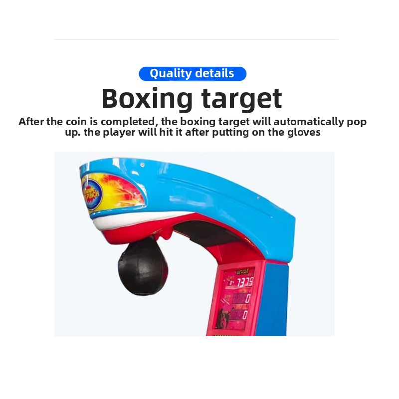 Hercules Boxing Force Cola Dragon Indoor Adult Video City Entertainment Equipment Box King Contest Coin-Operated Games Console