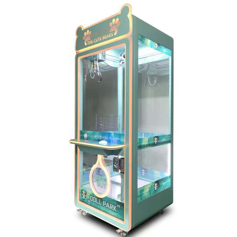 Manufacturer Wholesale Commercial Adult Children Transparent Acrylic Board Claw Machine Single Player Electronic Game