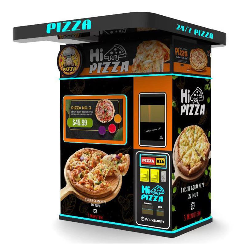 Fully Automatic Commercial Pizza Vending Machine Hot Food Vending Machine
