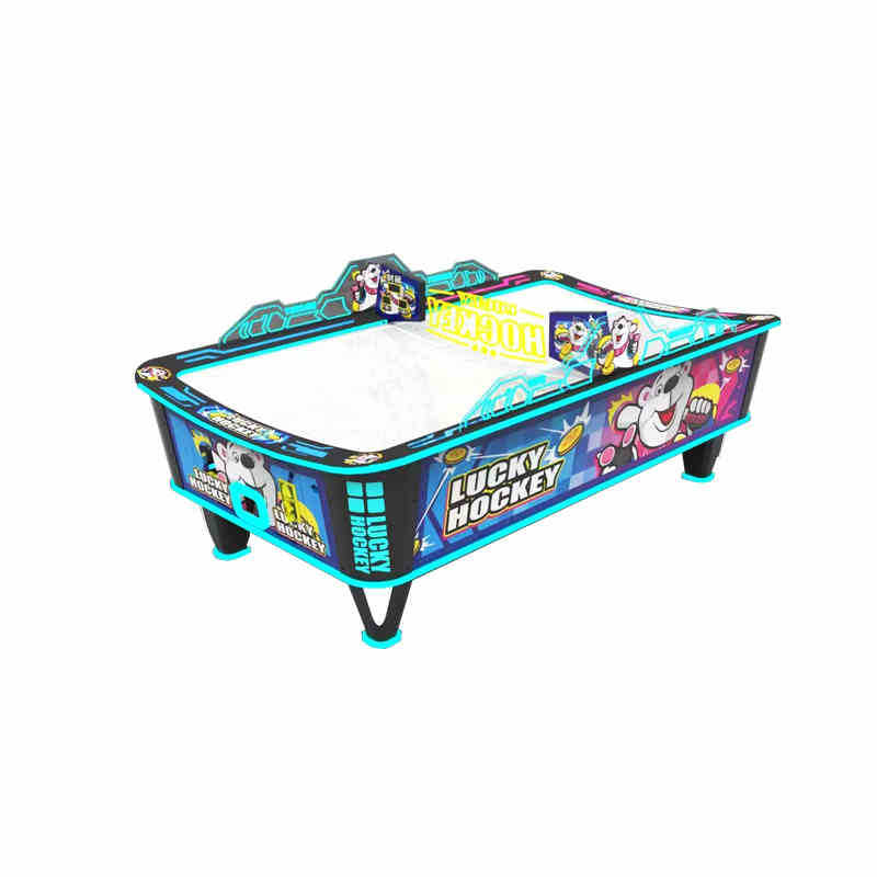 Latest Electric Indoor Air Hockey Console Coin-Operated Arcade Sports Game Entertainment in English