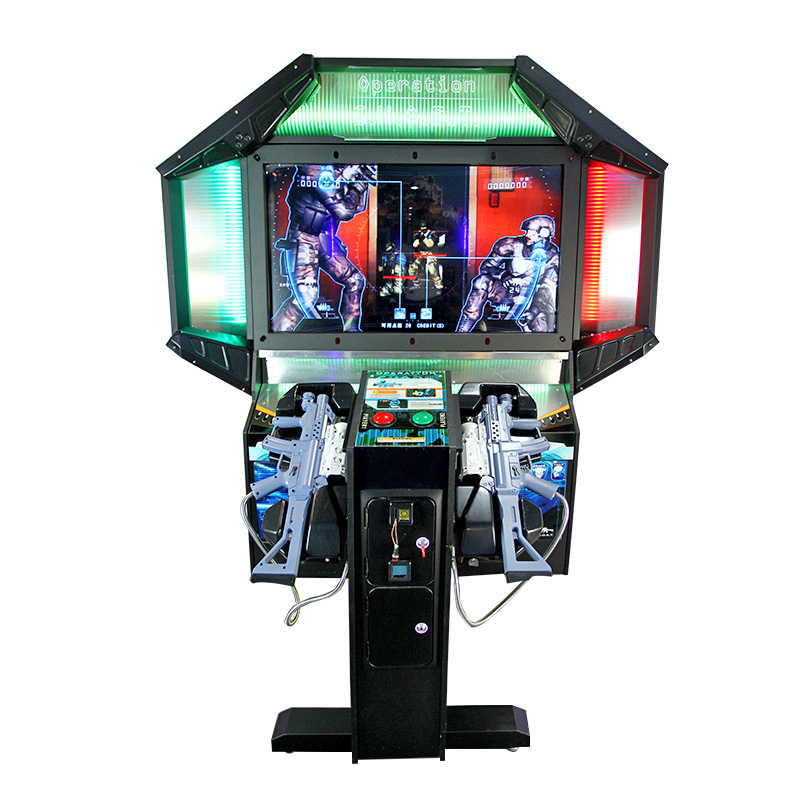 Ghost Trooper Adult Arcade Shooting Game Machine Coin-operated Game Machine Simulation Gun Battle Against Aliens Game Machine