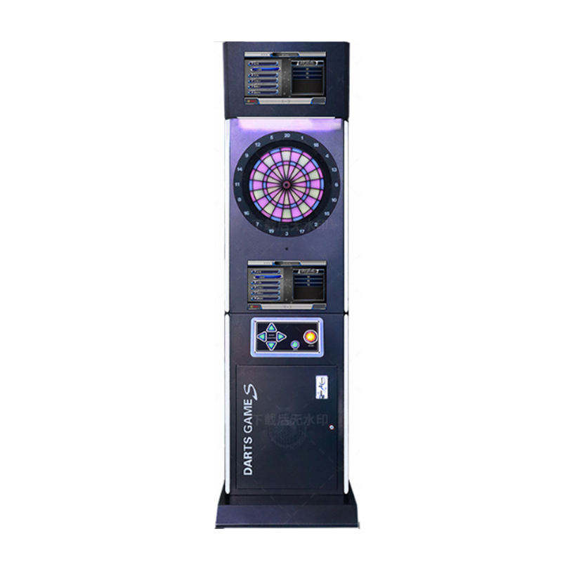 Professional Smart Dart Game Machine LED Illuminated Target Interactive Multi-Game Modes Digital Scoreboard Coin-Operated