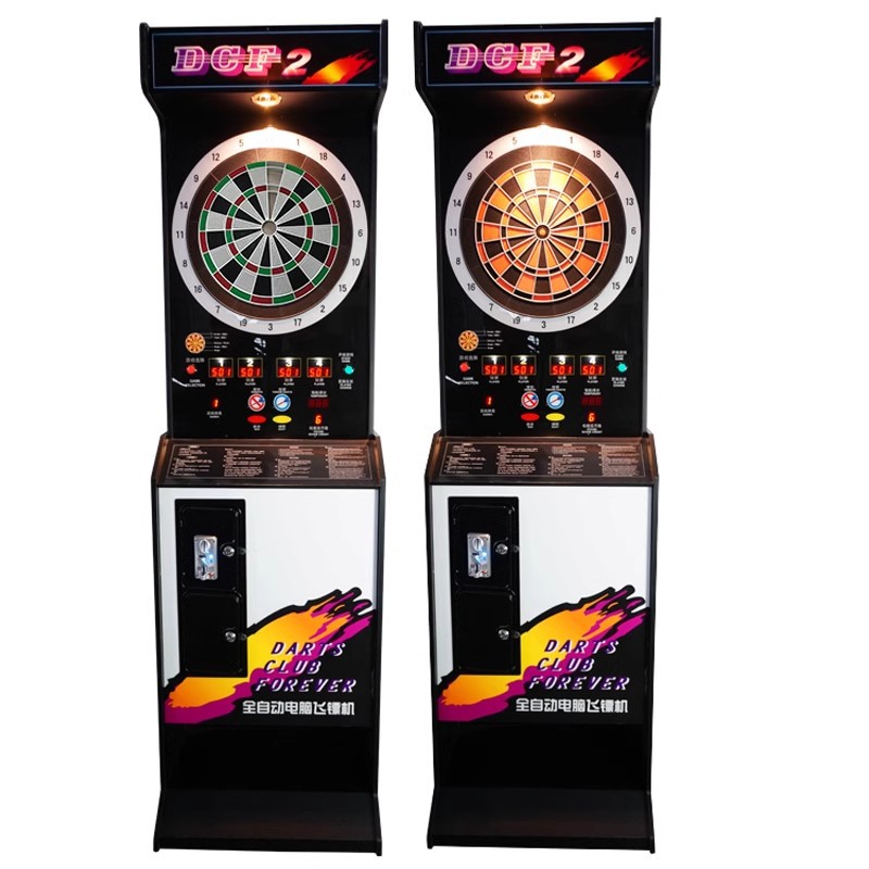 Fully Automatic Electronic Dart Board Dart Machine English System Android Target Coin-Operated Indoor Arcade Gamedarts case