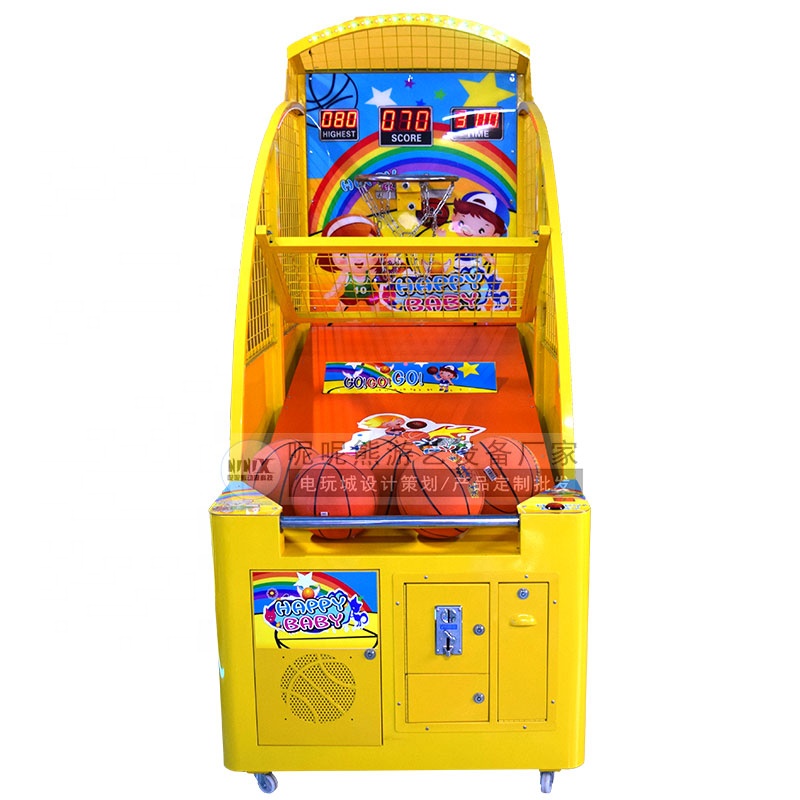 New Style Blue Basketball Machines Arcade Game Machine Basketball Machine for Kids