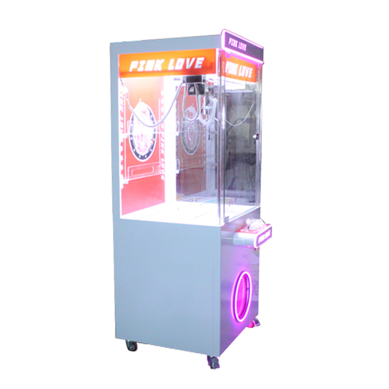 Luxury Fully Transparent  Clip Doll Machine Net Red Boutique Machine Coin-operated Claw Crane  Video Game City Game Machine