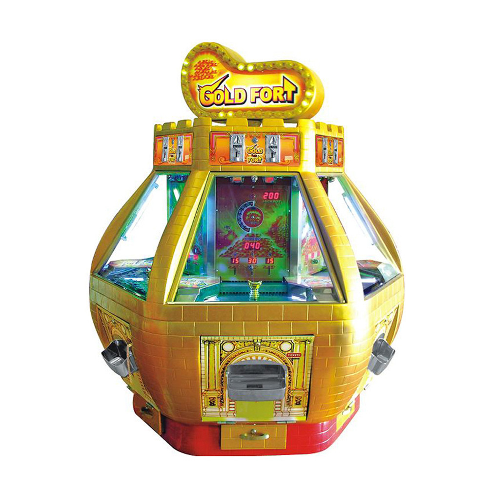 2025 Commercial Lottery Amusement Center Coin-Operated Games Large-Scale Golden Castle English Metal Entertainment Machine