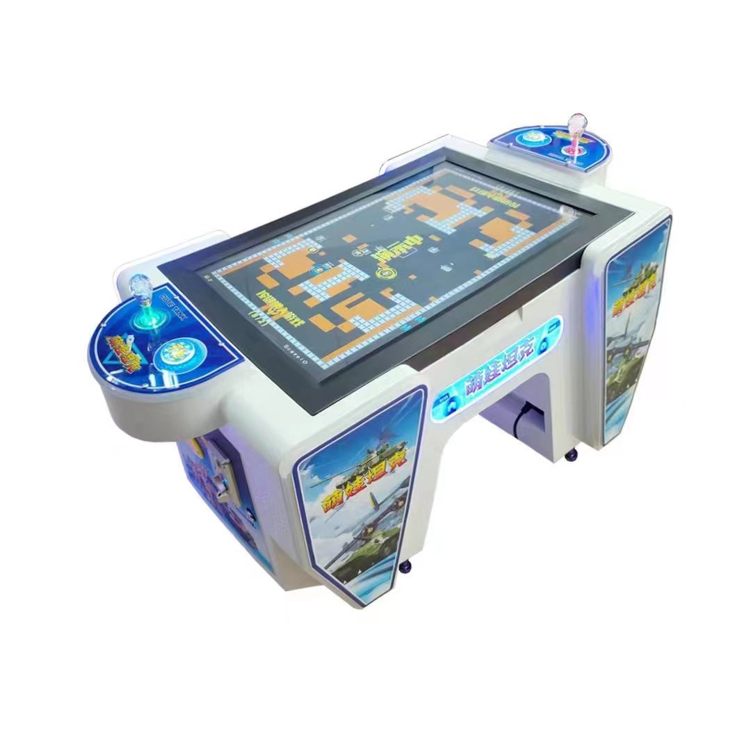 Cute Kids Family Series Children's Double Player Electronic Small Robot Fighting Gyroscope Snake Game Arcade Equipment for