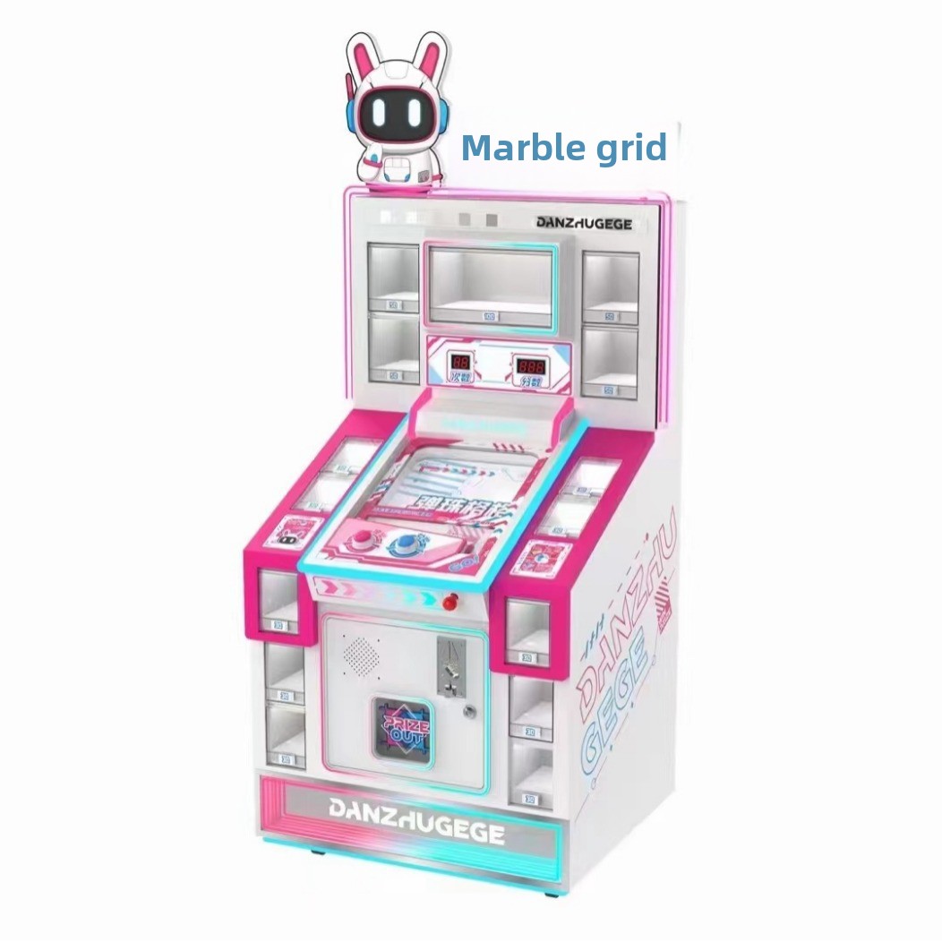 New Commercial Marble Pinball Gift Machine Children's Arcade Equipment 1-Year Warranty English Coin-Operated for Mall Use