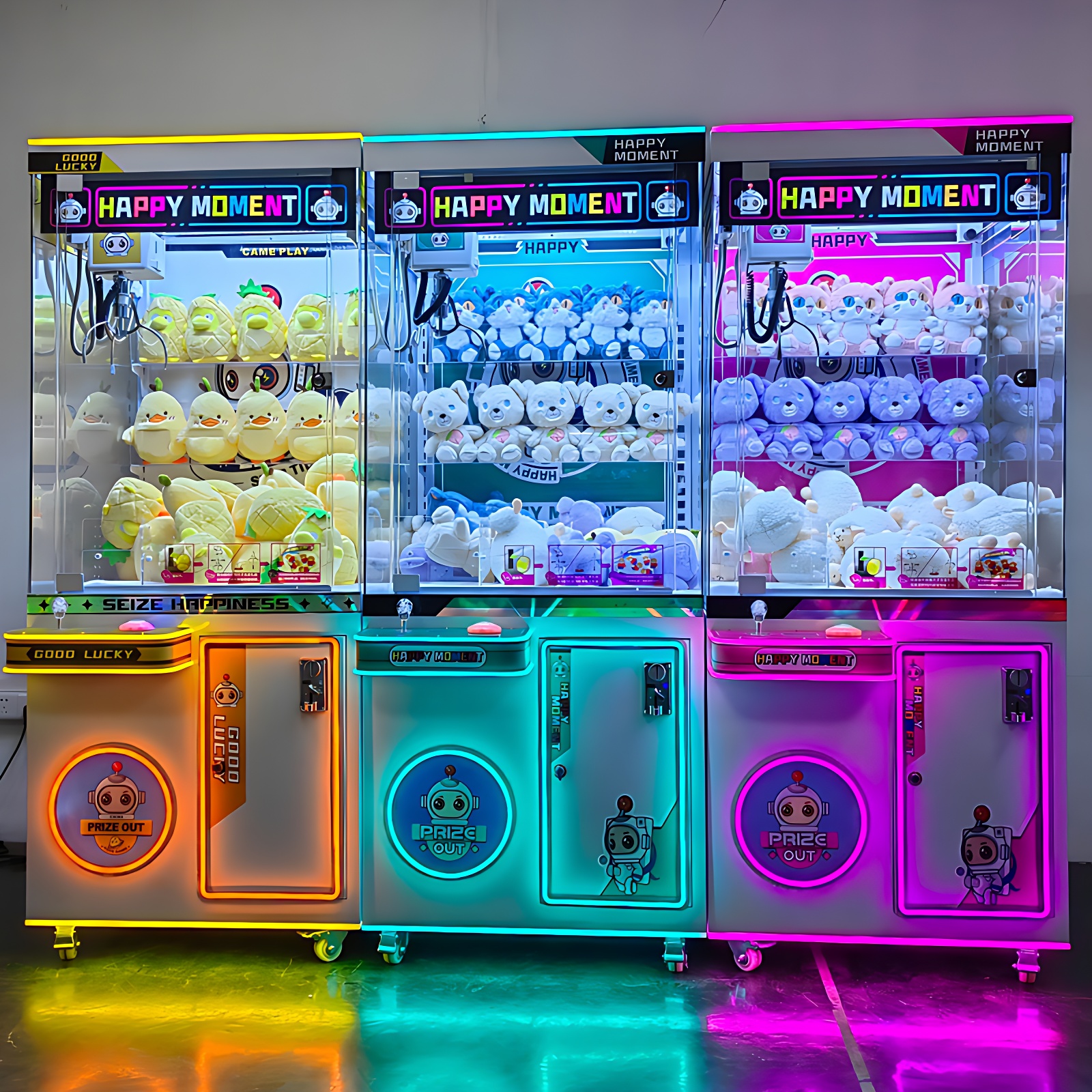 Guangzhou Cheap Wholesale Custom Coin-operated Claw Machine Crane Vending Machine Doll Claw Machine Game Consoles