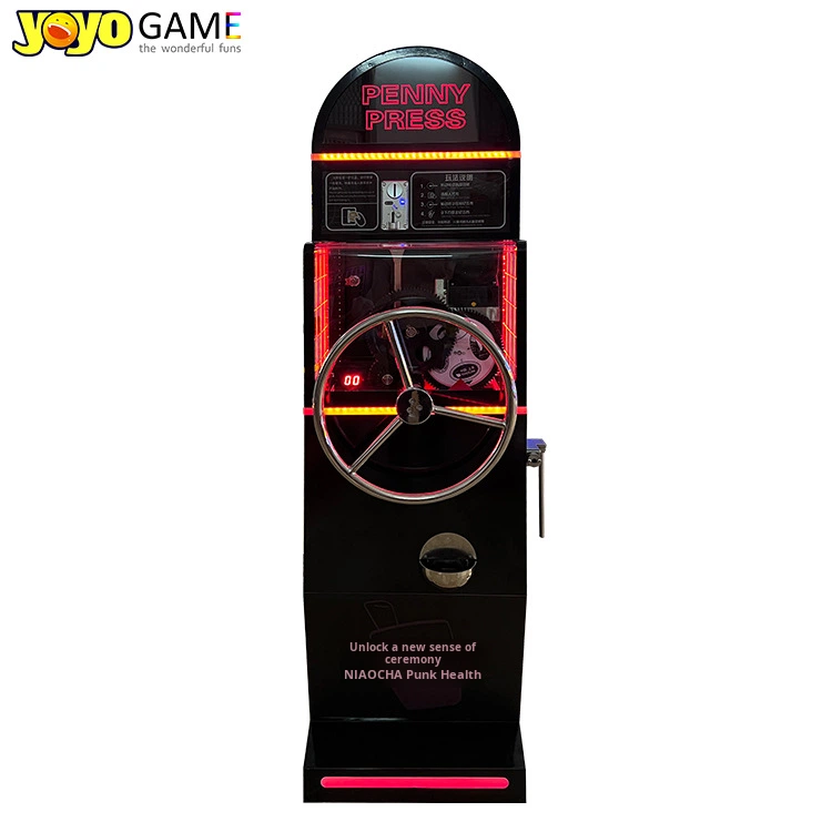 Coin Pressing Machine Video Version Scenic Spot museum Self-made Commemorative Coin Machine DIY Gift Machine Penny Press