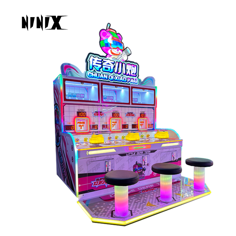 Factory Direct Children's Pinball Shooting Game Machine Coin Operated Ball Shooting Gift Game Machine