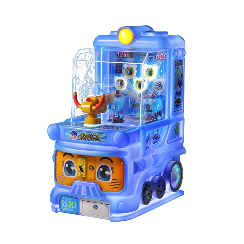 Cannon Shooting Dinosaur Children's Shooting Game Machine Single-Player Blister Material Ages 3+ Indoor Shopping Mall Arcade