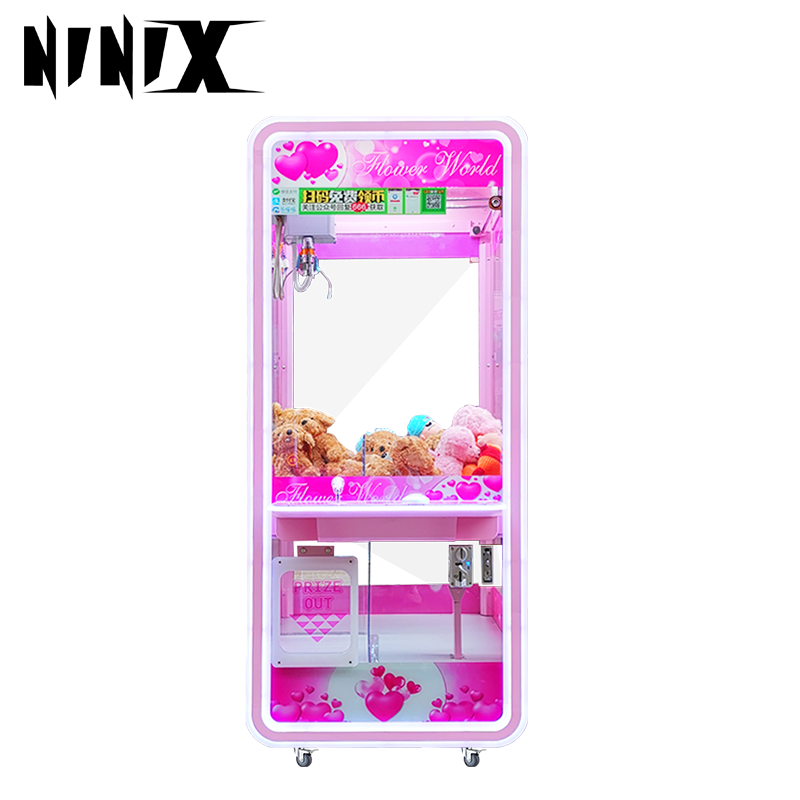 Factory Wholesale Coin Operated Arcade Crane Machine Big Claw Plush Toy Crane with Bill Acceptor Popular Coin Operated Games