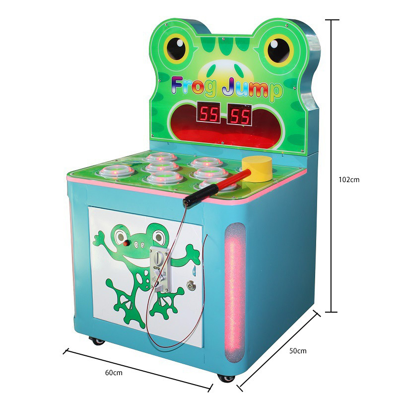 Crazy Frog Hit Rat Coin-Operated Arcade Game Machine Children's Video Series Alligator Hammer Play Equipment