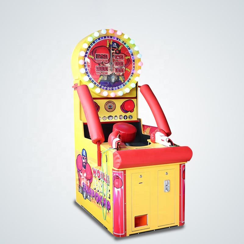 Coin Operated Boxing Machine Arcade Punch Strength Test Game World Boxing Championship Indoor Amusement Equipment