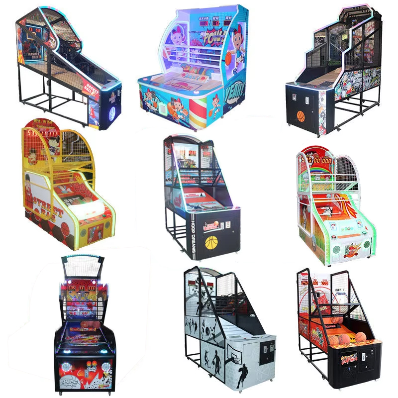 Factory Wholesale Philippine Coins Operate  Console Basketball Machines Inexpensive Kids' Arcade Basketball Machines