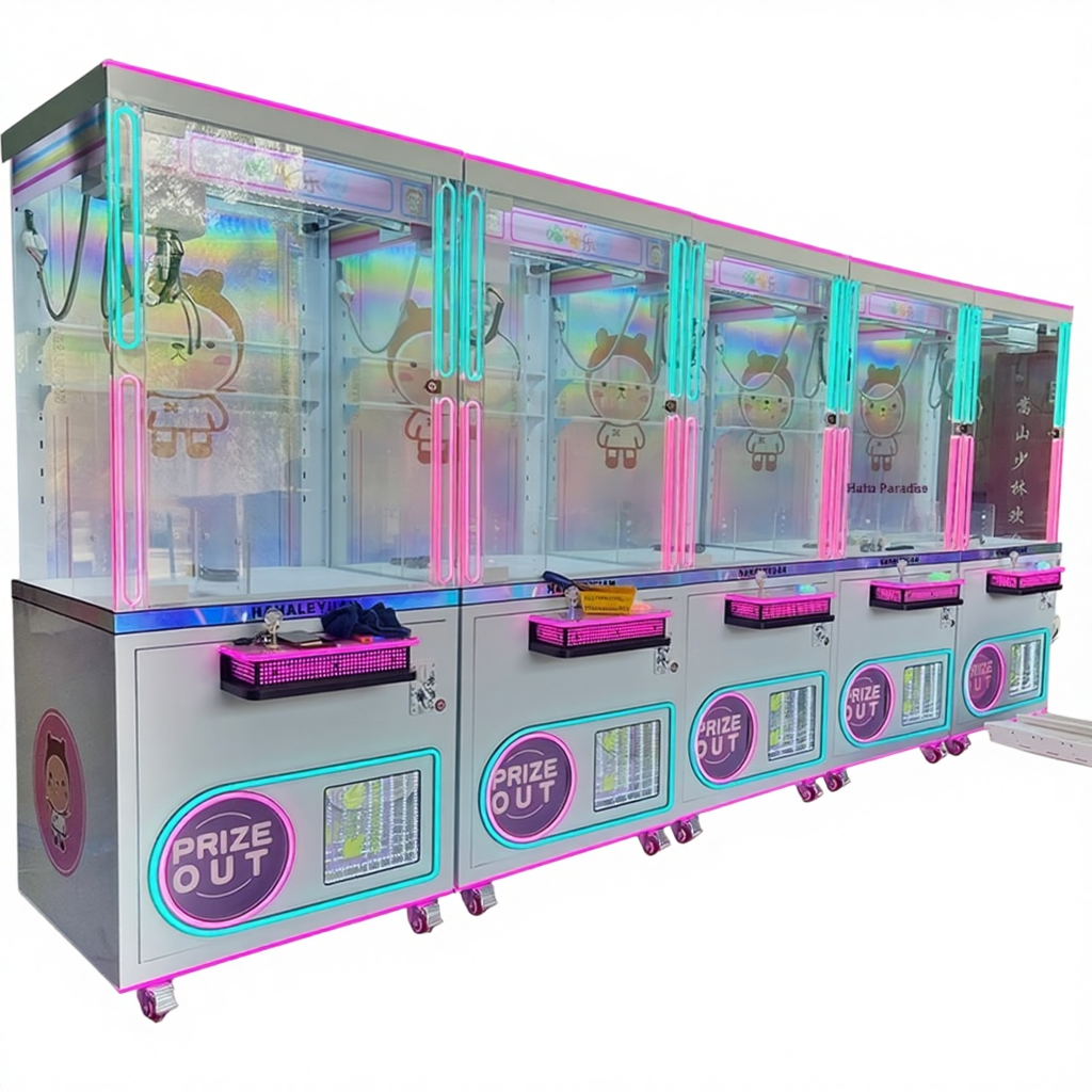 Commercial Coin-Operated Claw Machine for Cinemas-Premium Toy Blind Box Snack Grabbing & Capsule Vending High Quality