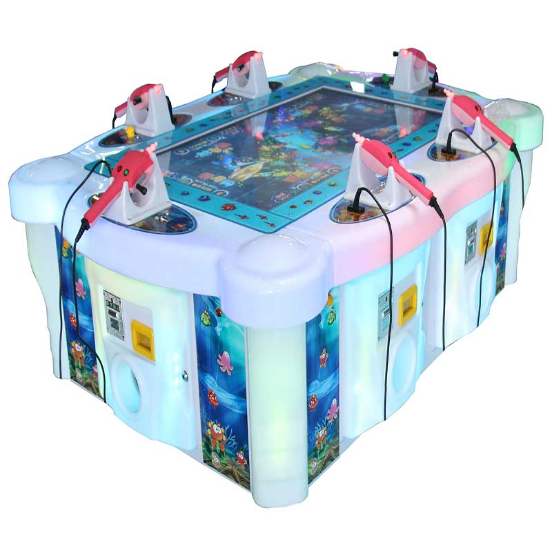 Children's Coin-Operated Six-Player Deep Sea Fishing Master Game Machine