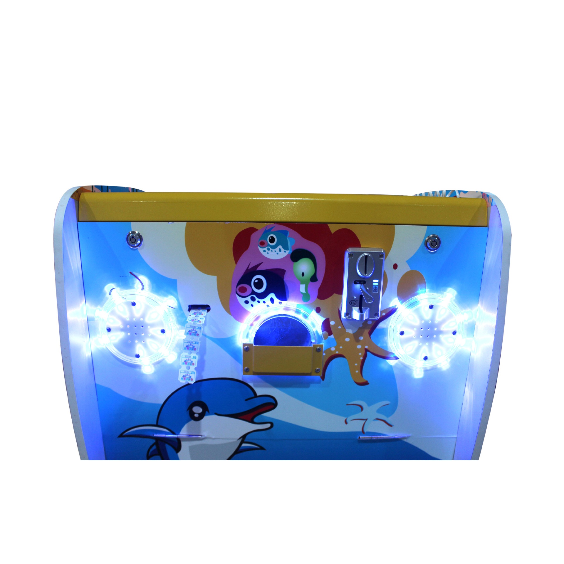 Ocean Hockey Ice Hockey Adult Children Parent-Child Interactive Two-Person Coin-Operated Wooden Box Acrylic Venue Game