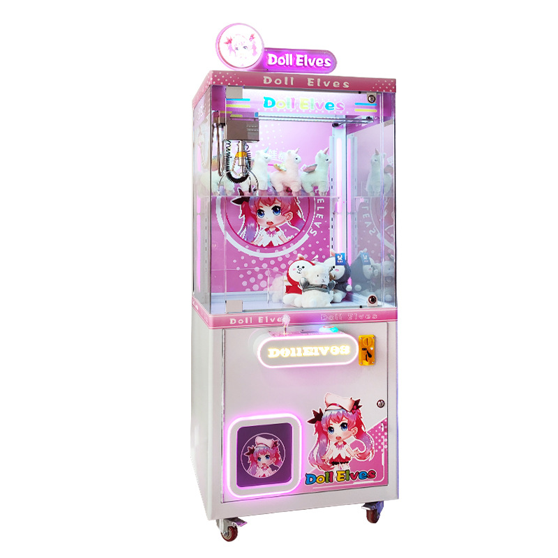 New Claw Plush Toy Claw Crane Machine Gift Vending Machine Coin-operated Can Be Customized Bill Accertor Claw Machine