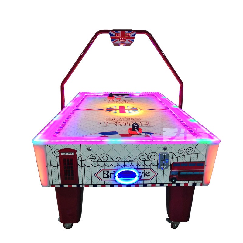 British Style Hockey Game Machine Tabletop Ice Hockey Game Two-Player Adult Indoor Mall Arcade Entertainment Equipment Acrylic