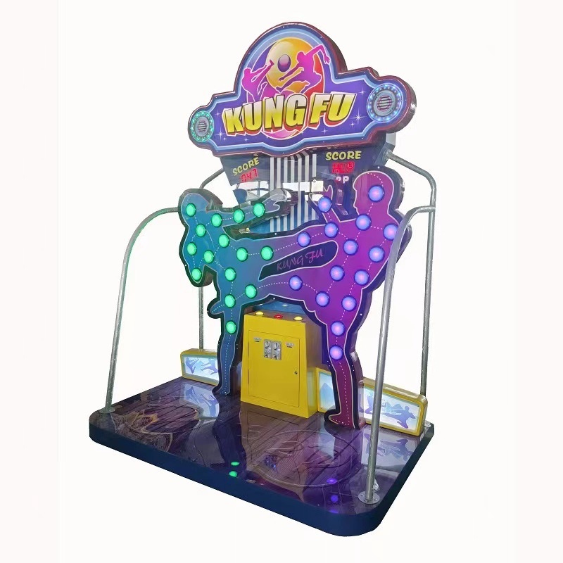 Kung Fu Interactive Reaction Light Training Arcade Game Machine Boxing Fitness Punch Target Equipment for Kids Adult Play