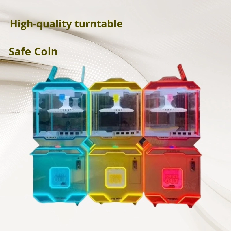 Wholesale Luxury Mini Coin Operated Crane Game Machine, Doll Type for FEC Amusement Kids and Men Claw Crane Game Machine