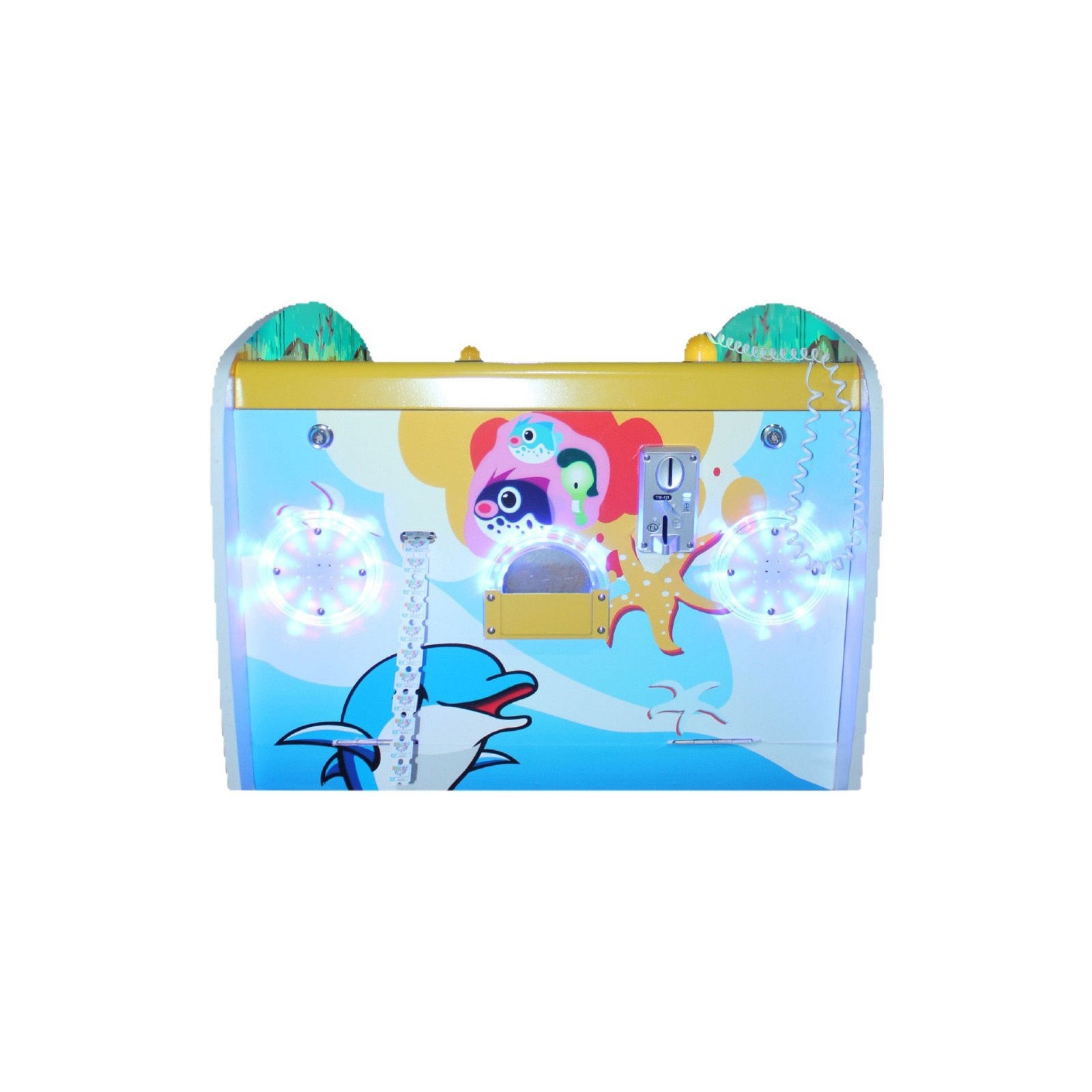 Ocean Hockey Ice Hockey Adult Children Parent-Child Interactive Two-Person Coin-Operated Wooden Box Acrylic Venue Game