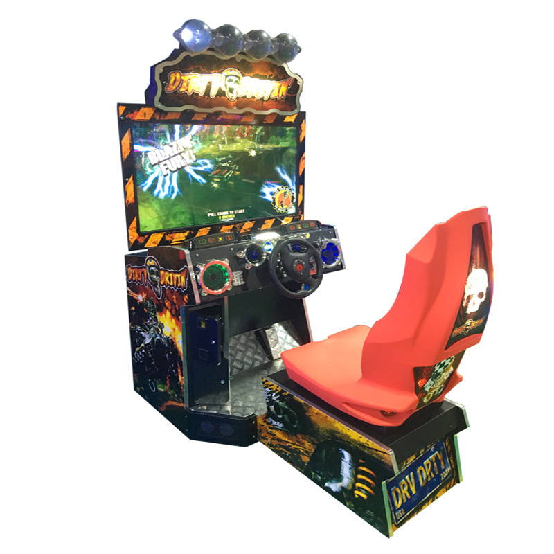 Barbaric Magic Drive Racing Arcade Game Machine Coin-Operated 1-Year Warranty Simulation Car Racing Car Machine