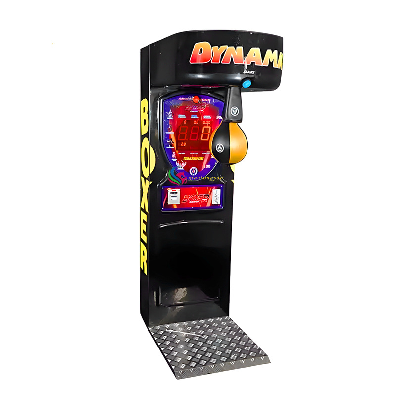 Most Popular NINIX Coin-Operated Adult Arcade Boxing Machine Measures Force Relaxation ABS Material US Plug Best Seller