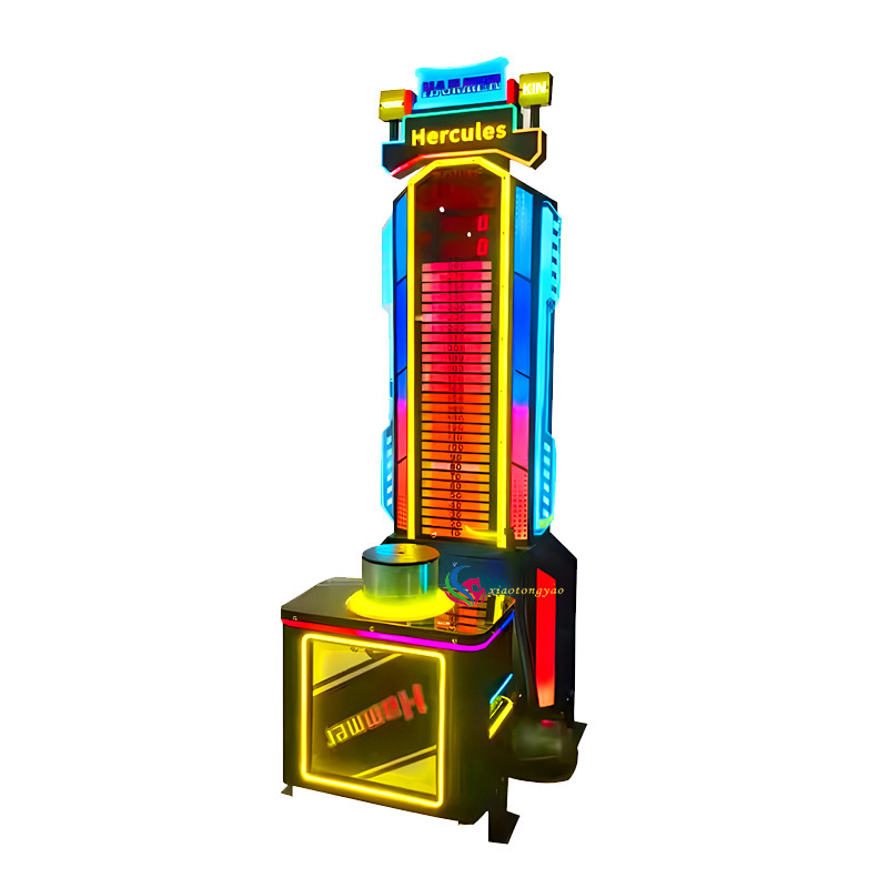 Hercules 1-Year Warranty Decompression Boxing Game Machine Coin-Operated Sledgehammer Warm-Up Activity English Language
