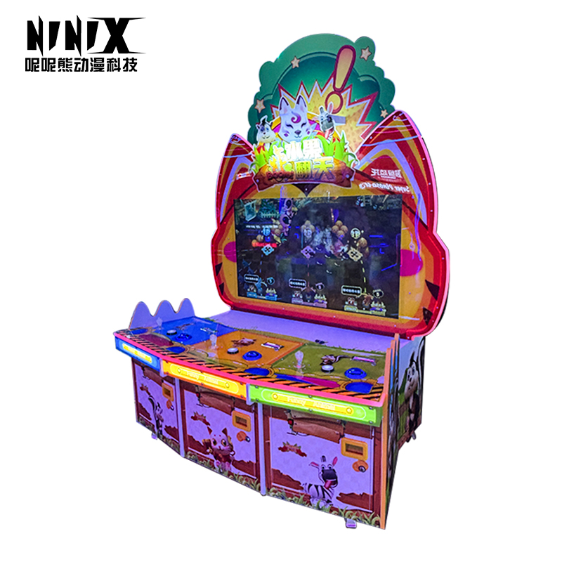 Happy Fruit Cutting Game Machine - Children's Entertainment Game - Street Electrical Game