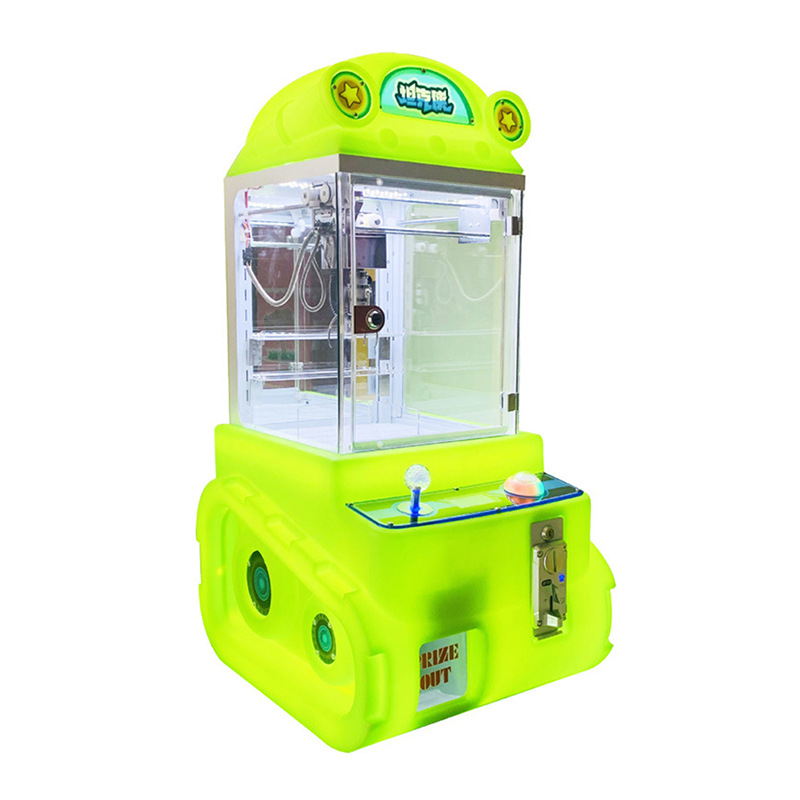 Rotational Molding Mini Claw Machine Grabbing Dolls Scan Code Insert Coins Children's Boutique Gift Arcade Game Machine Single