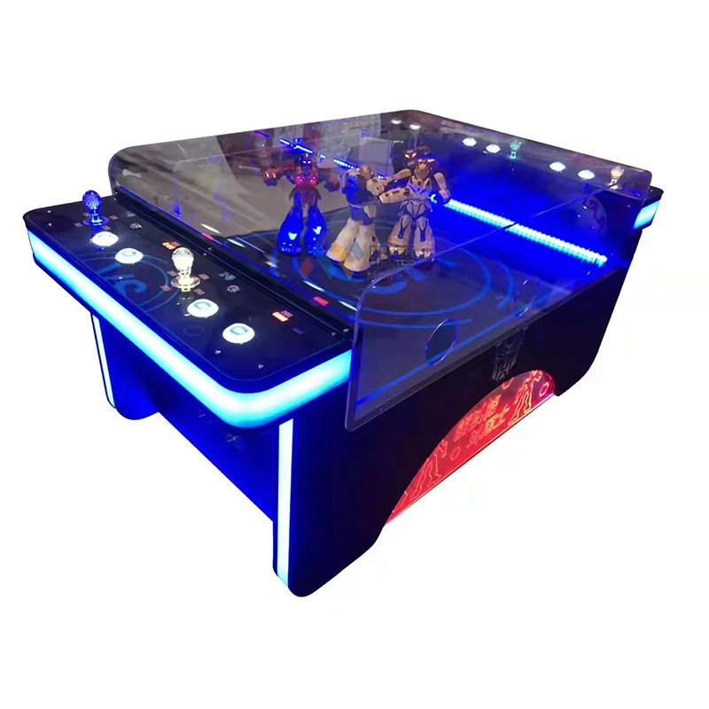 Children's Mini Street Fighting Warrior Arcade Game Machine Simple Battle Robot Tabletop Stall Amusement Equipment Battle Boxing