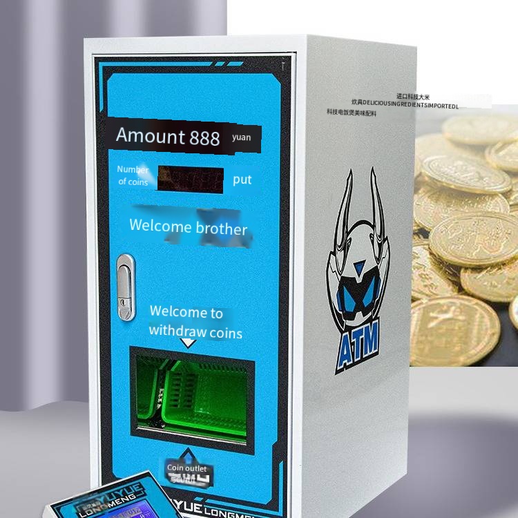 Most Popular Mini High-Speed Precision Coin Vending Machine Small Coin Exchange & Counting for Video Games for City Use