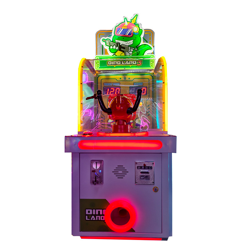 Small Commercial Arcade Coin-Operated Shooting Game Machine Amusement Equipment Lottery Box Ball Shooting for Commercial Venues