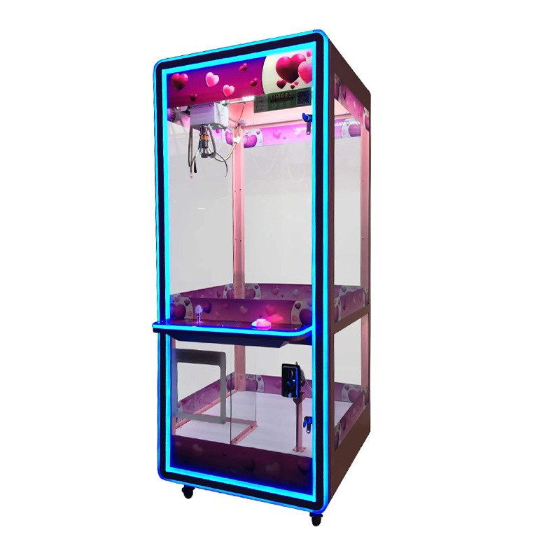 Manufacturer Wholesale Commercial Adult Children Transparent Acrylic Board Claw Machine Single Player Electronic Game
