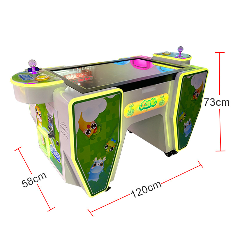 Small Coin-Operated Snake Puzzle Video Game Machine English Language Entertainment Equipment for Fun & Challenge Gift