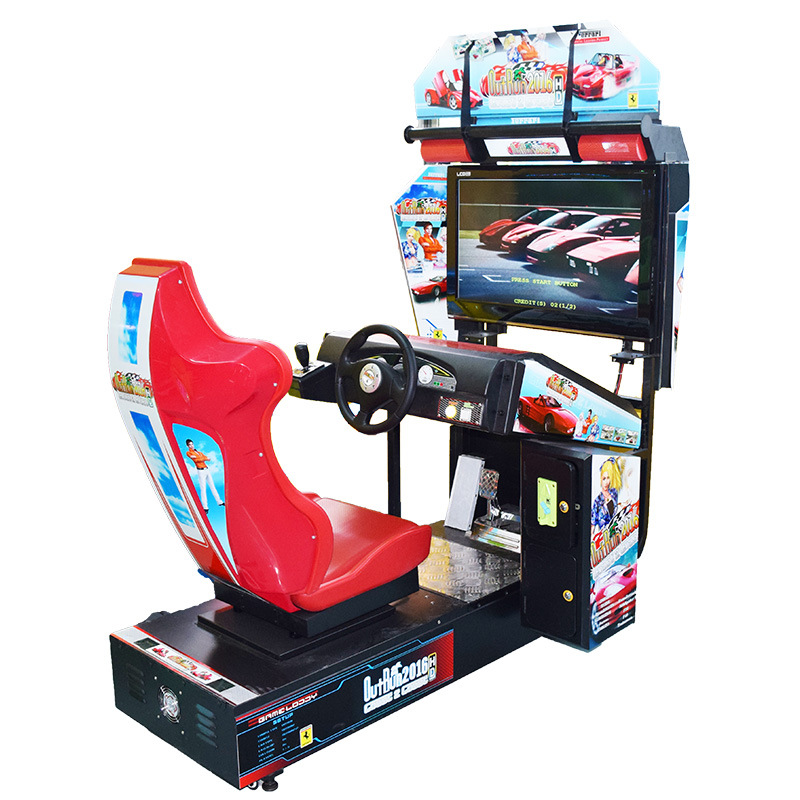 32-Inch High-Definition Circuit Racing Video Game Arcade Large Scale Coin-Operated Driving Console