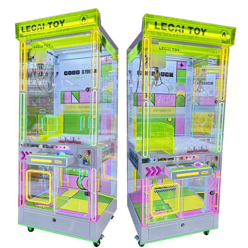 Mini Arcade Crane Sales Candy Grabber Machine Home Toy with Real Claw for Doll Prizes for Story Candy Collection