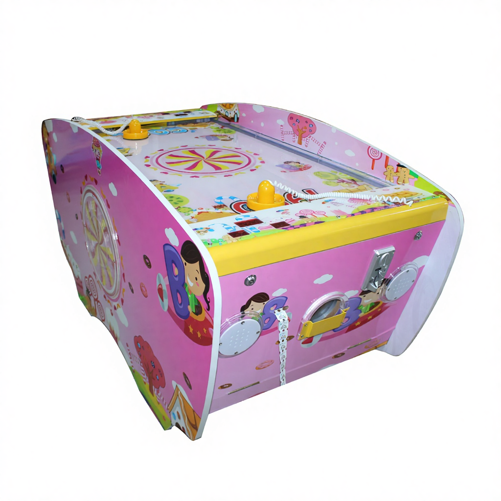 Arcade City Commercial Parent-Child Interactive Hockey Game Two-Player Battle Large Ice Hockey Coin-Operated Air Cushion Ball