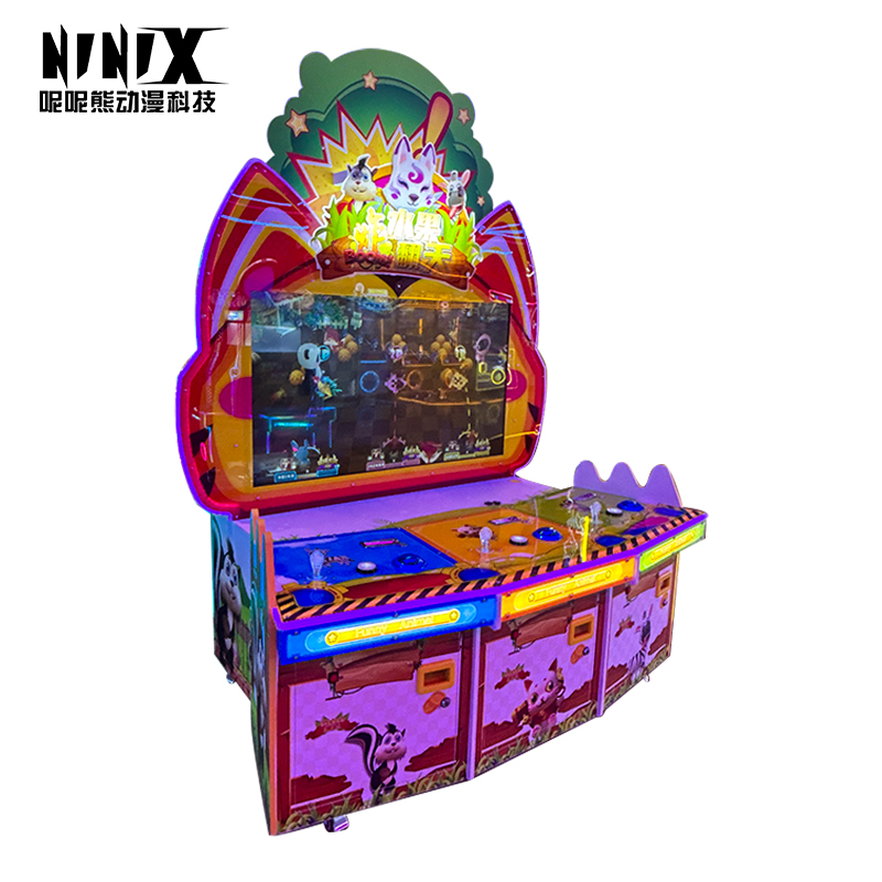 Happy Fruit Cutting Game Machine - Children's Entertainment Game - Street Electrical Game