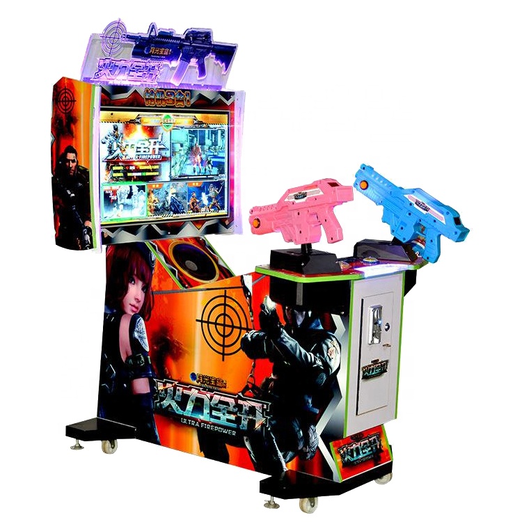 Factory Price 32 Inch LCD Screen Indoor Kids Arcade Game Simulator Shooting Gun Game Machine for Amusement Park