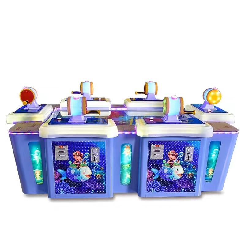 Children's Coin-Operated Six-Player Deep Sea Fishing Master Game Machine